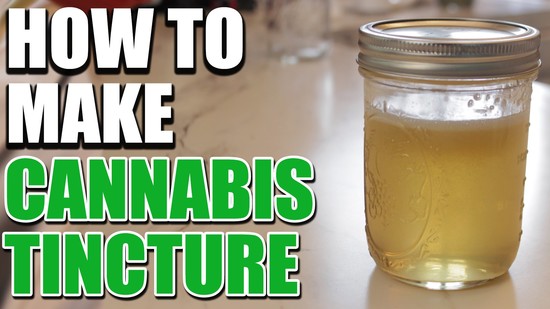 make own Cannabis Tinctures